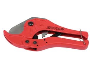 Cesoia a Cricchetto Lame in Acciaio per Tubi in PVC - 2