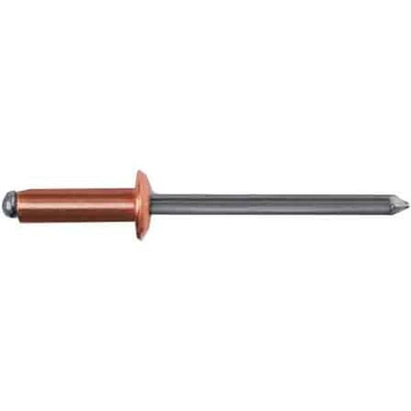 Rivetto a Strappo Rame 4 x 9 mm 100 Pezzi - 3
