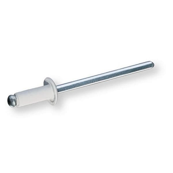 Rivetto a Strappo Bianco Perla 4 x 11 mm Tecfi - 2