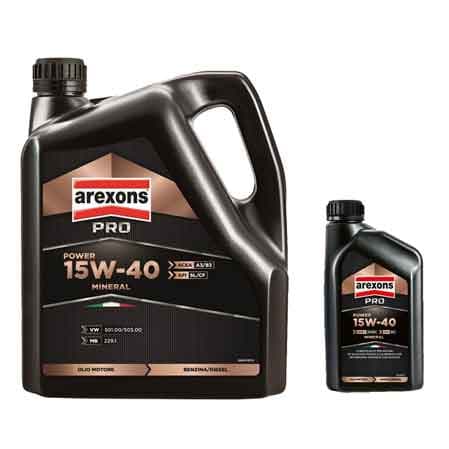Lubrificante Power 15W 40 Arexons 4 l - 4