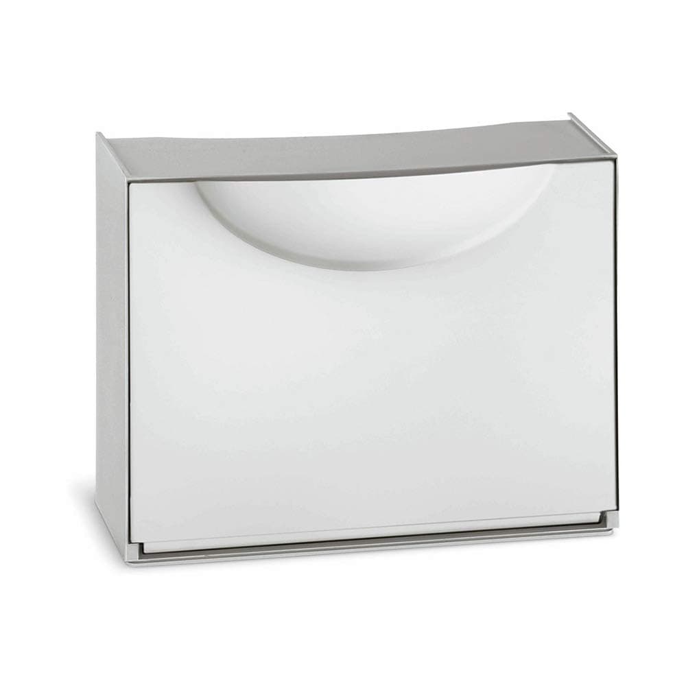 Scarpiera Componibile Harmony Bianca Grigia 510 MMX190X390H., Bianco Grigio - 2