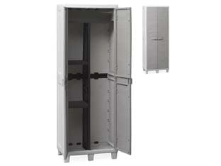 Armadio Portascope 2ANTE+3RIPIANI Grigio Chiarogrigio Tortora ART.033 65 - 2
