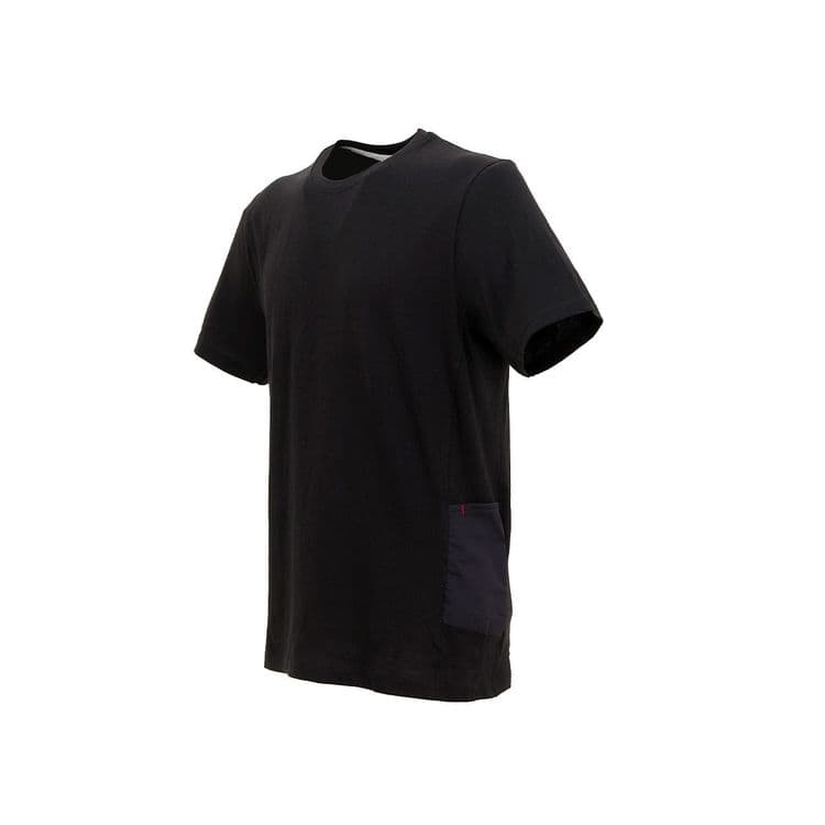 T Shirt Road Manica Corta TG.2XL Black Carbon 100% Cotone U Power 3 Pezzi - 3