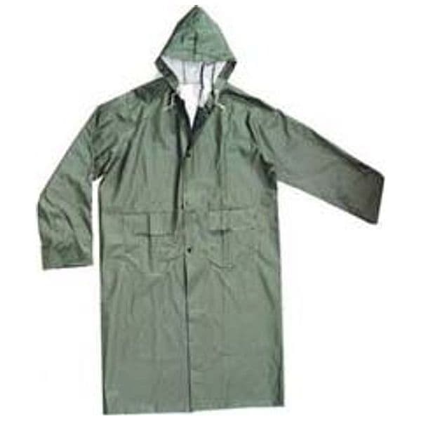 Impermeabile Cappotto in PVC Bispalmato Plp Verde Tg. XL Excel - 2
