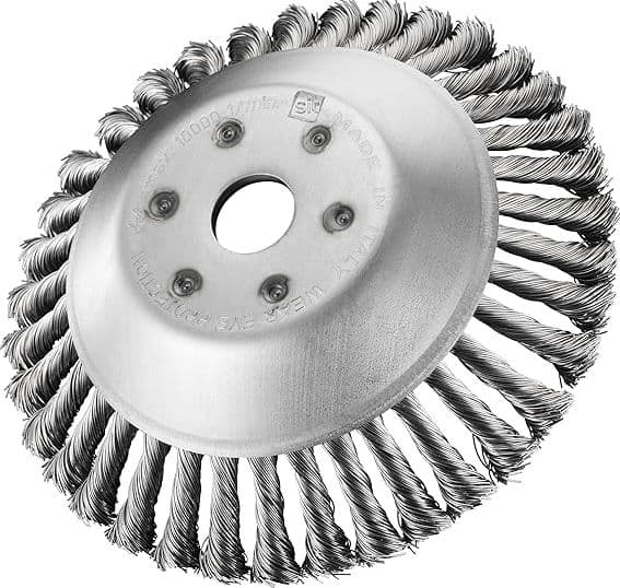 Spazzola Conica per Decespugliatore 200 mm 36 Mazzetti - 2
