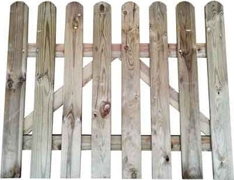 Cancelletto in Legno Cm 100 x 80H - 4