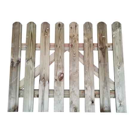 Cancelletto in Legno Cm 100 x 80H - 4