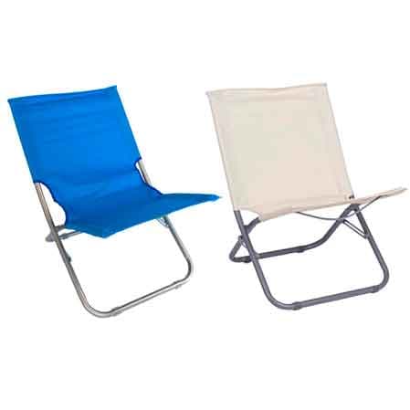 Spiaggina Richiudibile 57 x 47 x 72 cm H Colore Crema - 2