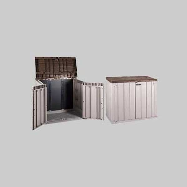 Mobile Stora Cm 129,5 x 74,5 x 111H Toomax Colore Grigio Marrone - 2