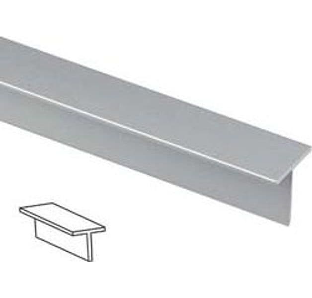 Profilo T in Alluminio Argento 1 m 30 MMX15 5 Pezzi - 2