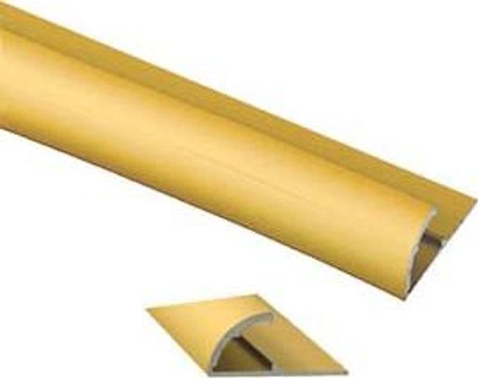 Piaggia Adesiva Pavimento Ferma Passatoia in Alluminio Oro 73 CMX26 - 2