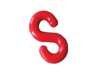 Gancio a S per Catena in Plastica Ø 8 mm CONF.25 Pz. Quality 25 Pezzi - 2