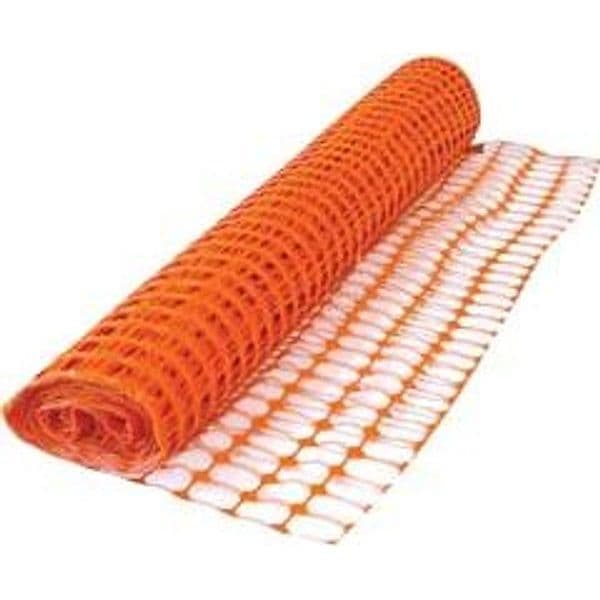 Rete in Plastica per Cantieri M.50X1,2H. Fori Rettangolari 100 MMX40 120G - 2