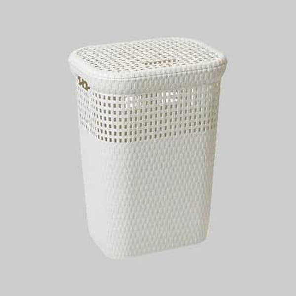 Cesta Portabiancheria 60 l Tortora Cm 42 x 33 x 58H - 2