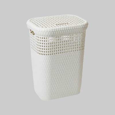 Cesta Portabiancheria 60 l Tortora Cm 42 x 33 x 58H - 2