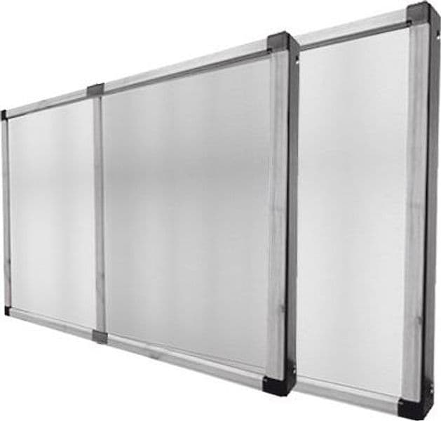 Zanzariera a Pannello Estensibile 100 x 70 cm Col Marrone - 2