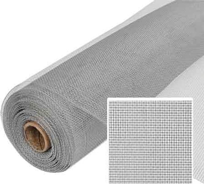 Rete per Zanzariera in Alluminio 53 H. 80 cm 30 m Lineari Rotolo 30 m - 3