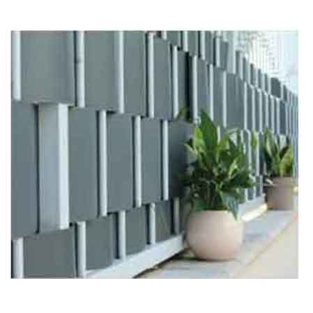 Striscia Frangivista in PVC Cm 19 x 35 m Ideal Star Colore Grigio Chiaro - 2