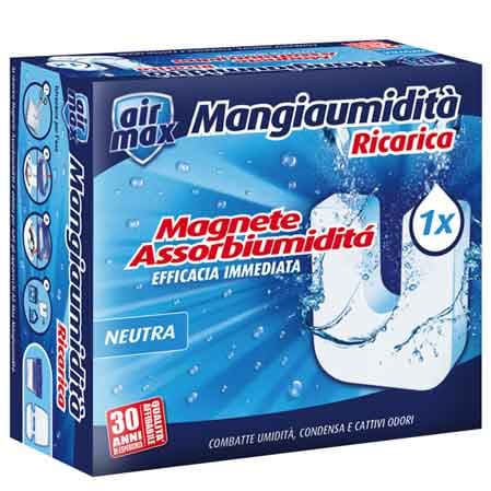 Ricarica Magnete Assorbiumidita 2 x 450 Gr Air Max Neutra - 3