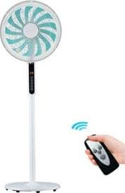 VENTILATORE A PIANTANA CON TELECOMANDO E TIMER Ø 40 cm - 13 pale - 2