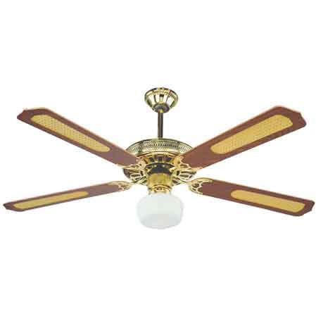 VENTILATORE DA SOFFITTO CON LUCE 'GOLD' Ø 130 cm - 3
