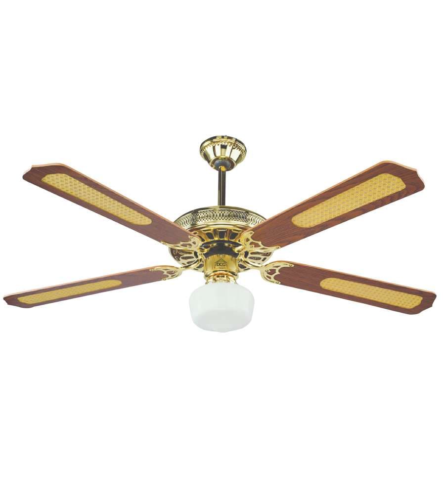 VENTILATORE DA SOFFITTO CON LUCE 'GOLD' Ø 130 cm - 2