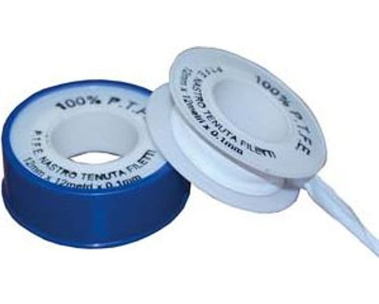 Nastro Teflon 12 mm m 0,1 mm Aglaia 10 Pezzi - 2