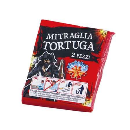 Petardo Mitraglia Tortuga 80 mm Conf 2 Pezzi - 2
