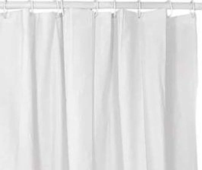 Tenda Doccia PVC Bianca 120 CMX200H. Aglaia - 2