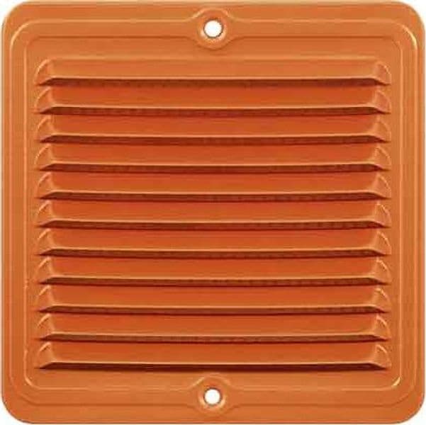 Griglia di Aerazione Quadra in Rame Mm 140 x 360 - 3