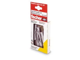 Tasselli in Nylon con Vite Fu Vk 10 MMX60 Fischer - 2