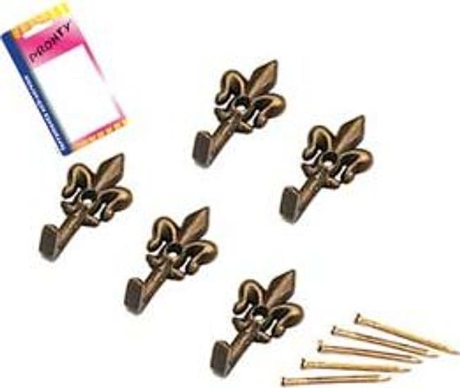 Ganci per Quadri Giglio Bronzo Micro 24 Mm, in BL.5 Pz 12 Blister - 2