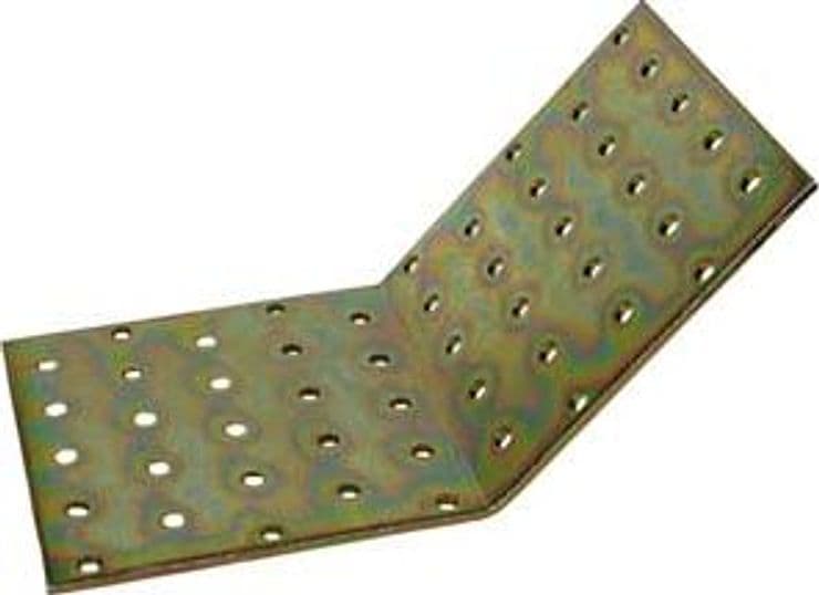 Piastra di Giunzione Pesante ad Angolo 135 ° Larghezza 100 mm 100 5 Pezzi - 2