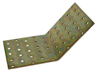 Piastra di Giunzione Pesante ad Angolo 135 ° Larghezza 100 mm 100 5 Pezzi - 2