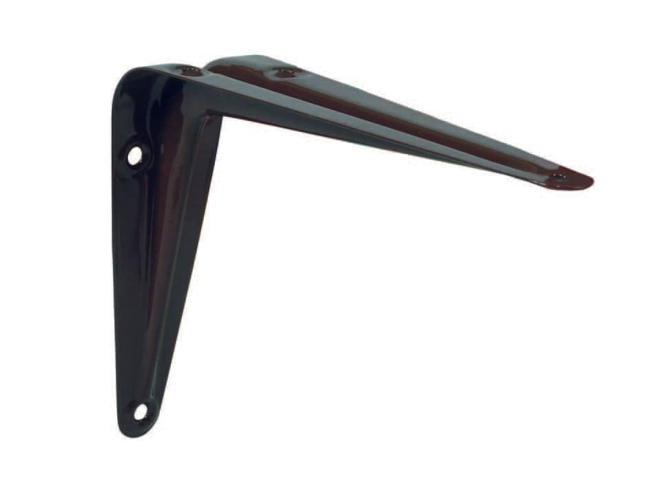Mensola Acciaio Nervata Marrone 200 MMX250 Quality 24 Pezzi - 2