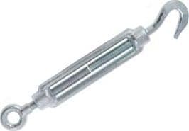 Tenditore Occhio e Gancio Ø 5 mm 3 mm 16 Quality 100 Pezzi
