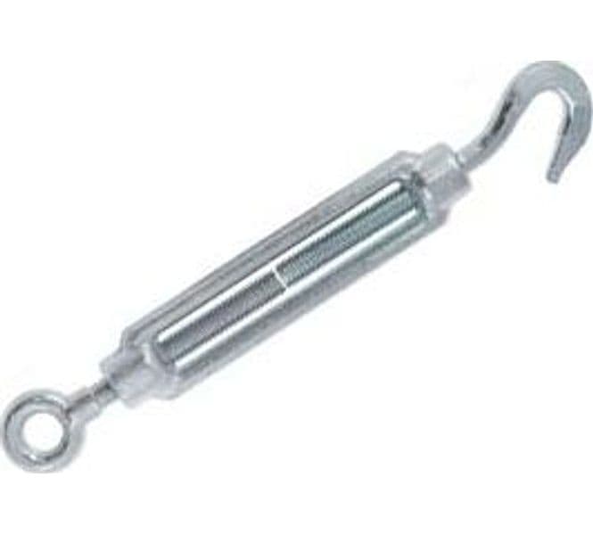 Tenditore Occhio e Gancio Ø 12 mm 1/2 Quality 12 Pezzi - 2