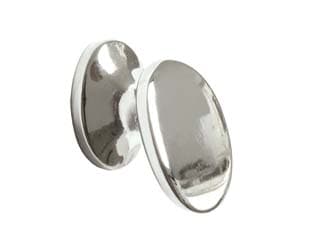 Pomoli per Mobili MOD.GN07 in Zama Ø 20 mm MMX25 H Cromo Lucido 5 Pezzi - 2
