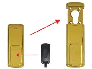 Defender Magnetico Minimag MG110 Ottonato Lucido 40 MMX118 162H. Disec - 2