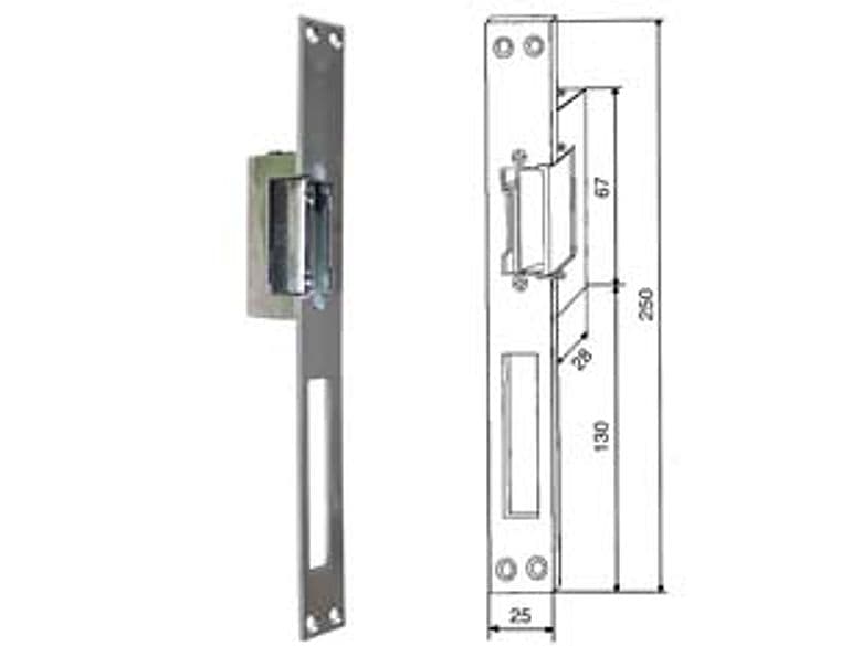 Incontri Elettrici Scrocco Reversibile 9520 Frontale Lungo Ibfm - 2