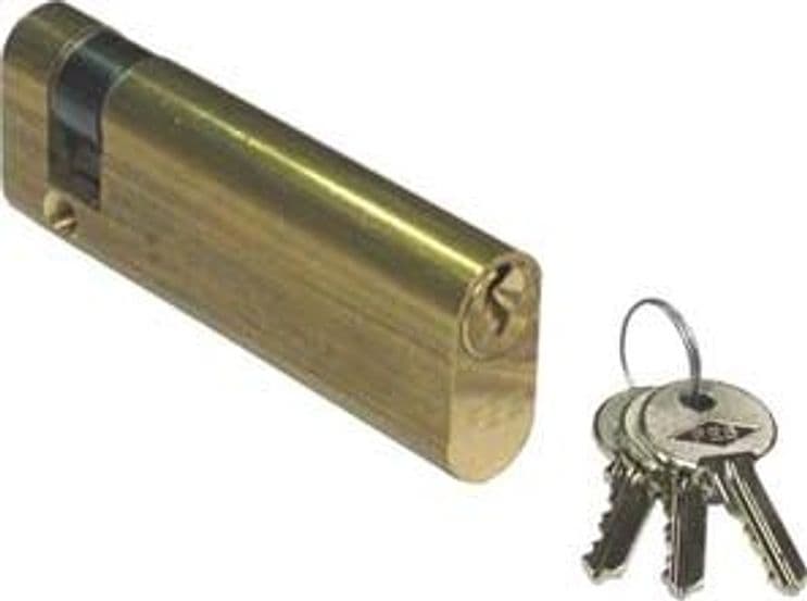 Mezzo Cilindro Ovale per Maniglioni Antipanico NF150 103 mm Decentrato - 2