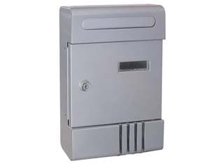 Cassetta Postale in Metallo per Esterni Argento 20,5 CMX6,5X29H. Argento - 2