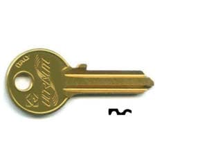Chiavi per Cilindri Cisa 4 Spine Grandi CS205U Sx Ultralite Gialle 10 Pezzi - 2