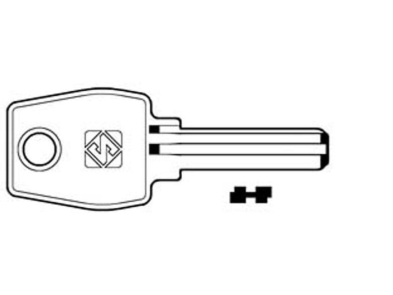 Chiavi Punzonate per Cilindri Euro Locks 5+5 Spine EU17 Silca 5 Pezzi