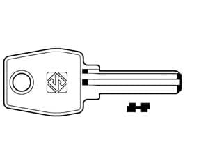 Chiavi Punzonate per Cilindri Euro Locks 5+5 Spine EU17 Silca 5 Pezzi - 2