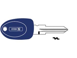 Chiavi Giobert con Trasponder per Auto Fiat GT15RAT5 Silca - 2