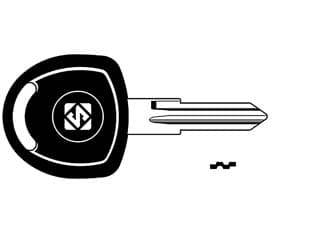 Chiavi Huf con Trasponder per Auto Opel HU46T2 Silca - 2