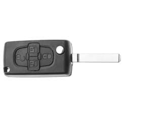 Cover Chiavi per Auto Peugeot VA2CRS7N 4 Bottoni Silca - 2