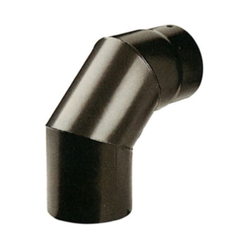 GOMITO PLUS PORCELLANATO 90 D 15 CM NERO OPACO- 1,0 pz - 2