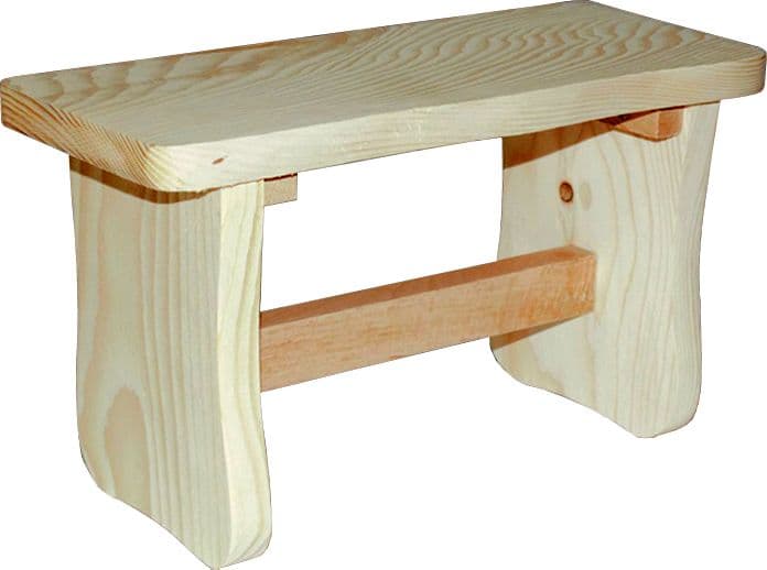 Sgabello in Legno 40 x 20XH22 Cm Zaklad Drzewny Javor 8 Pezzi - 2